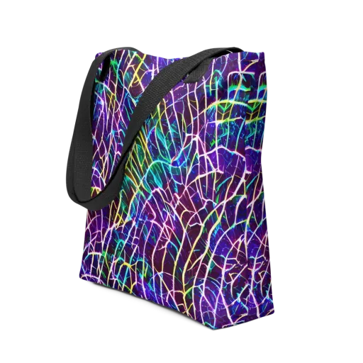Cosmic Wiring on a Tote Bag