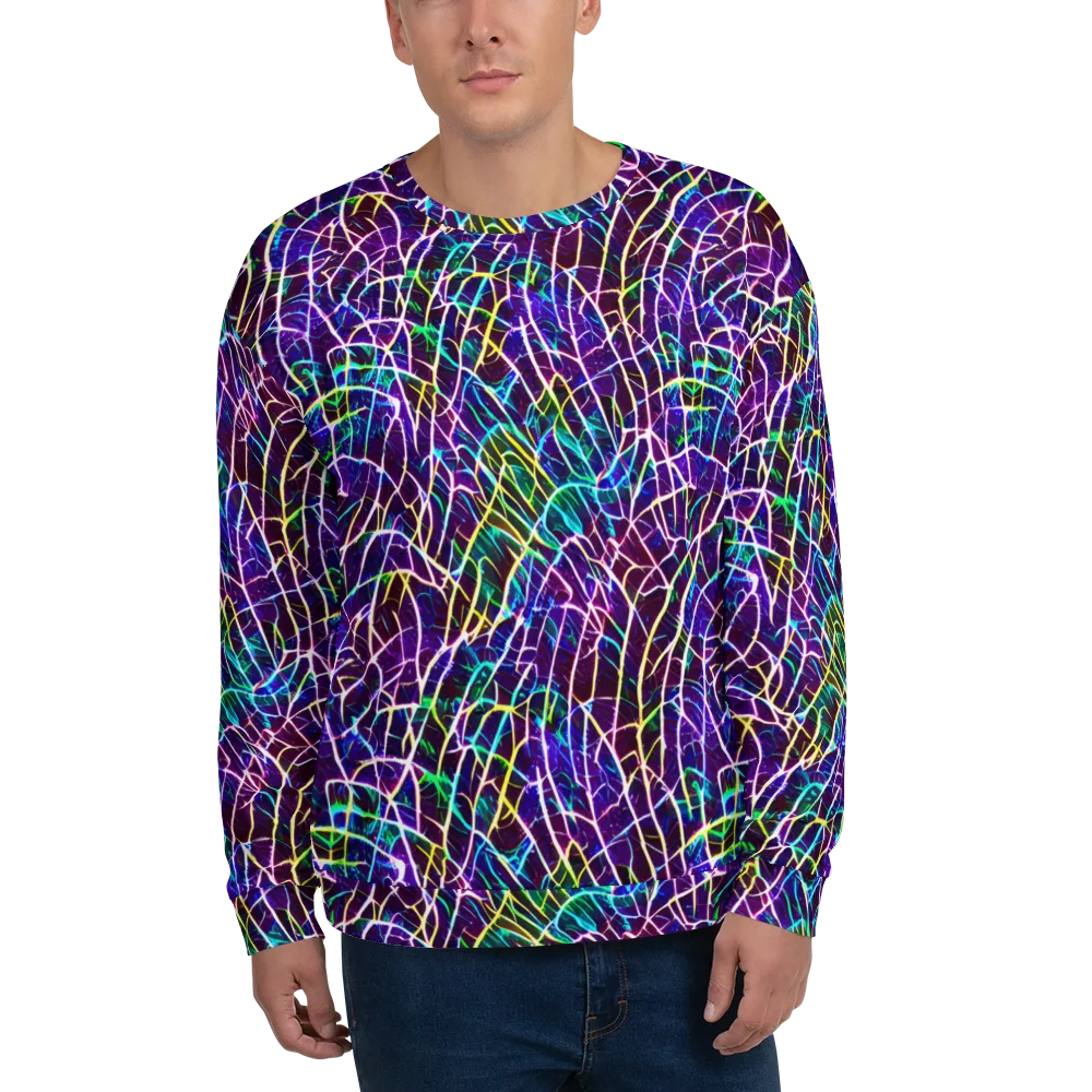 Cosmic Wiring on Sweatshirt — Front