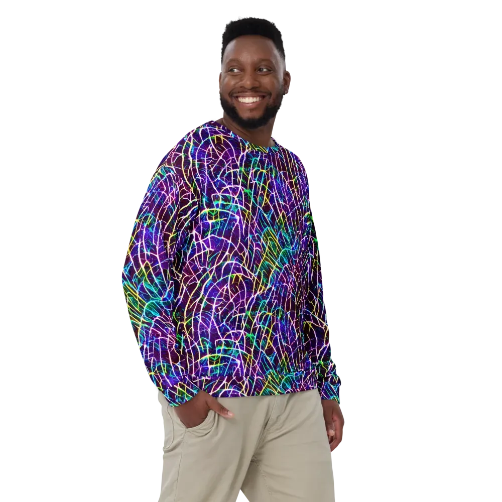 Cosmic Wiring on Sweatshirt — Front