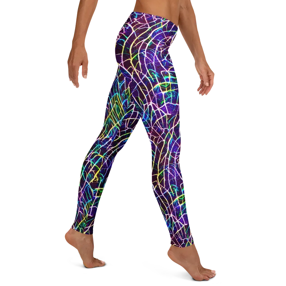 Cosmic Wiring on Leggings — Right