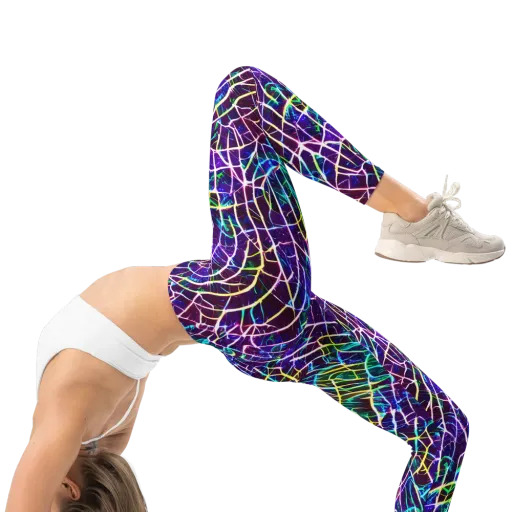 Cosmic Wiring on a Leggings