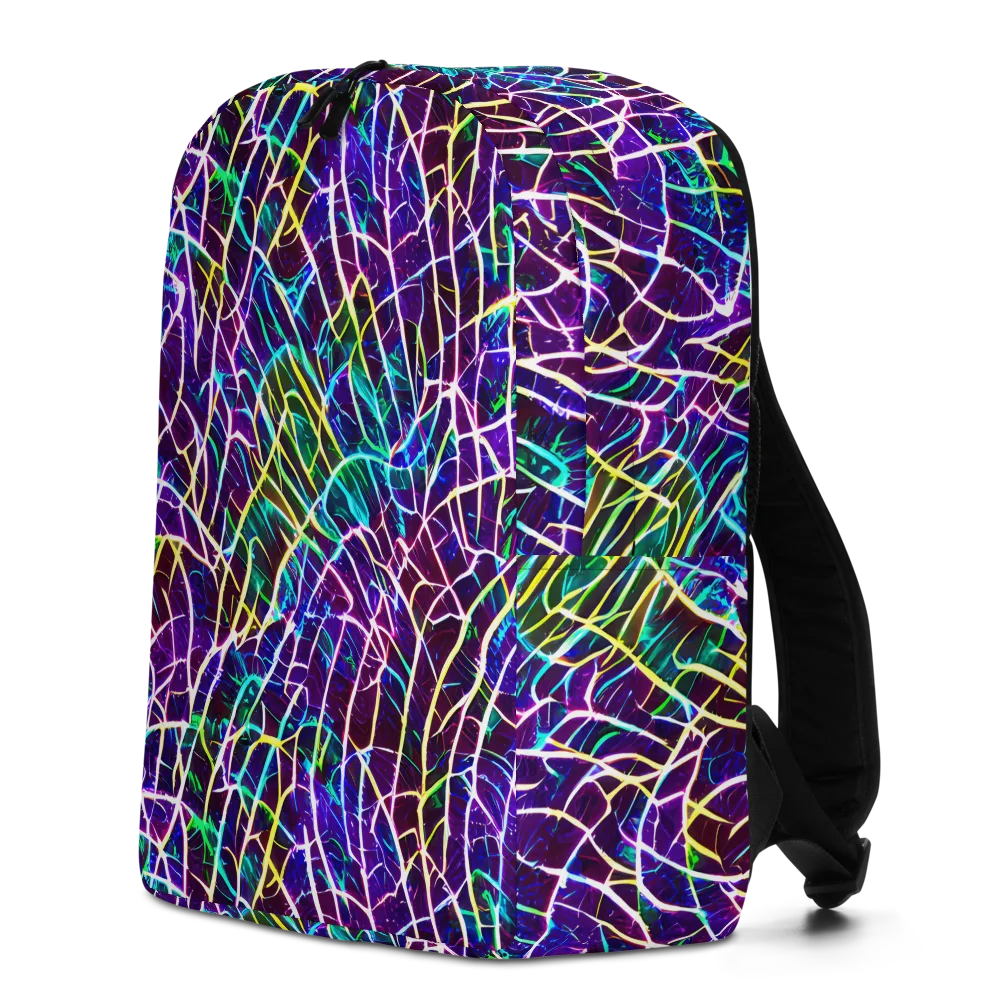Cosmic Wiring on Minimalist Backpack — Left