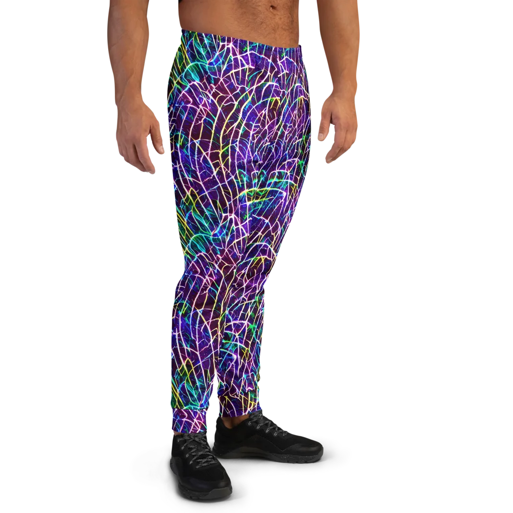 Cosmic Wiring on Men's Joggers — Right