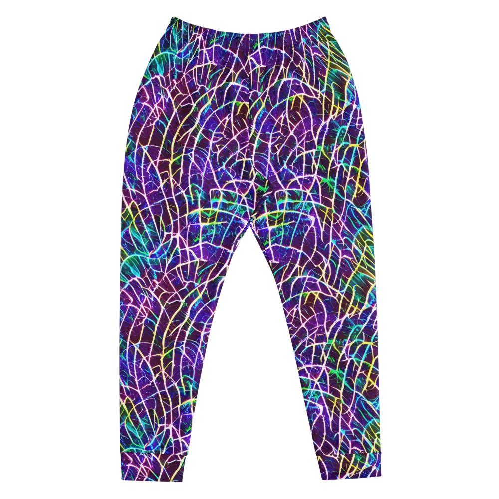 Cosmic Wiring on Men's Joggers — Front