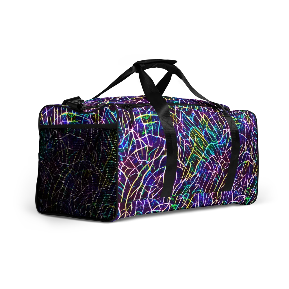 Cosmic Wiring on Duffle Bag — Right Front