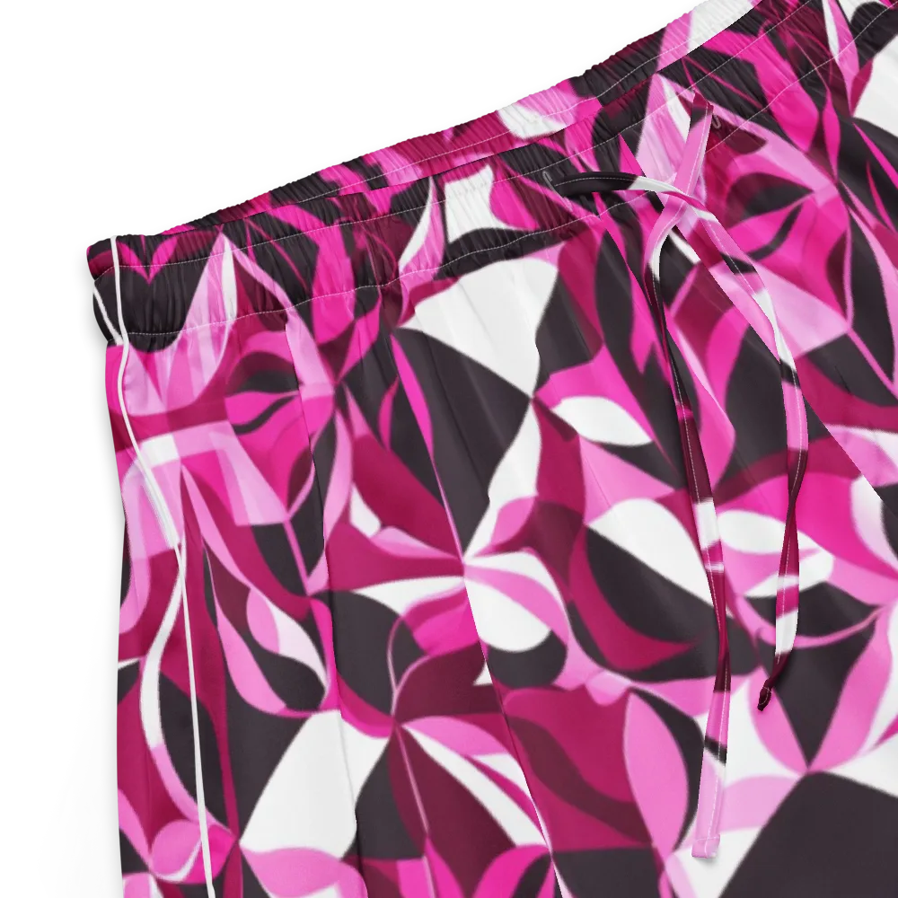 Fuchsia Kaleidoscope on Women's Pajama Shorts — Product details