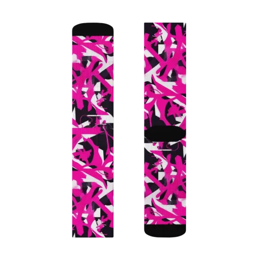 Hyperpop Geometry on a Socks