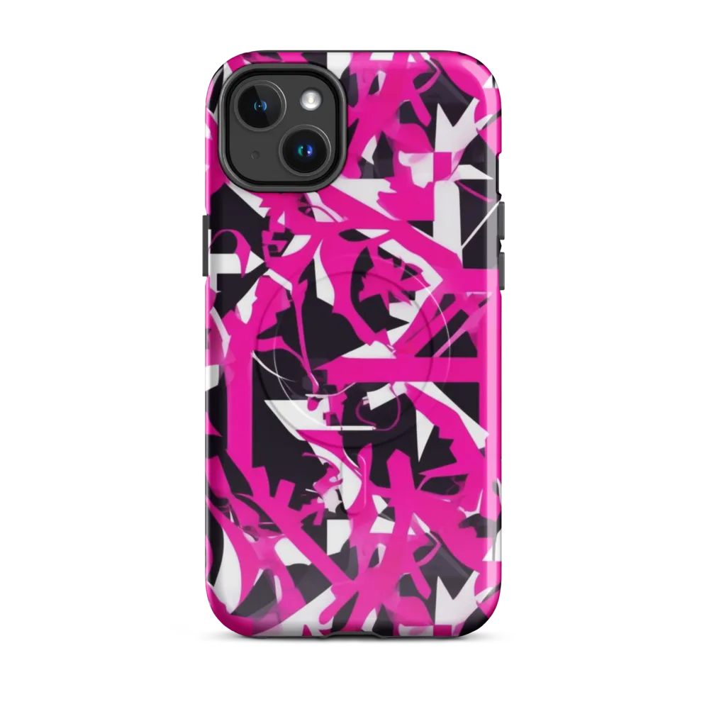 Hyperpop Geometry on MagSafe Tough Case for iPhone® — Front