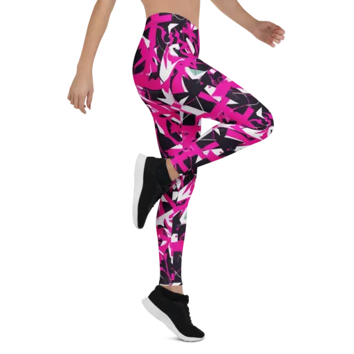 Hyperpop Geometry on a Leggings