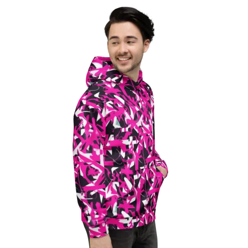 Hyperpop Geometry on a Hoodie