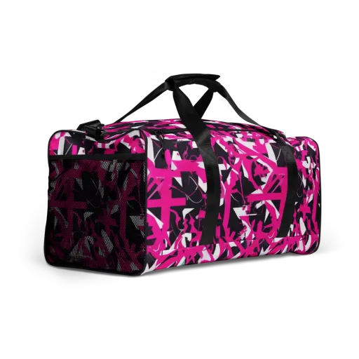 Hyperpop Geometry on a Duffle Bag