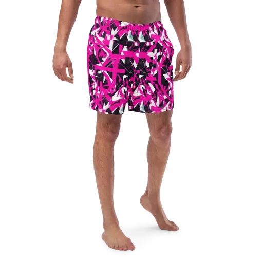 Hyperpop Geometry on a Swim Trunks