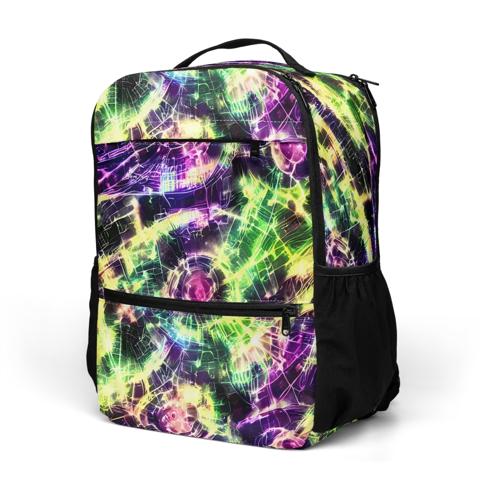 Ultraviolet Collision on Utility Backpack — Left Front