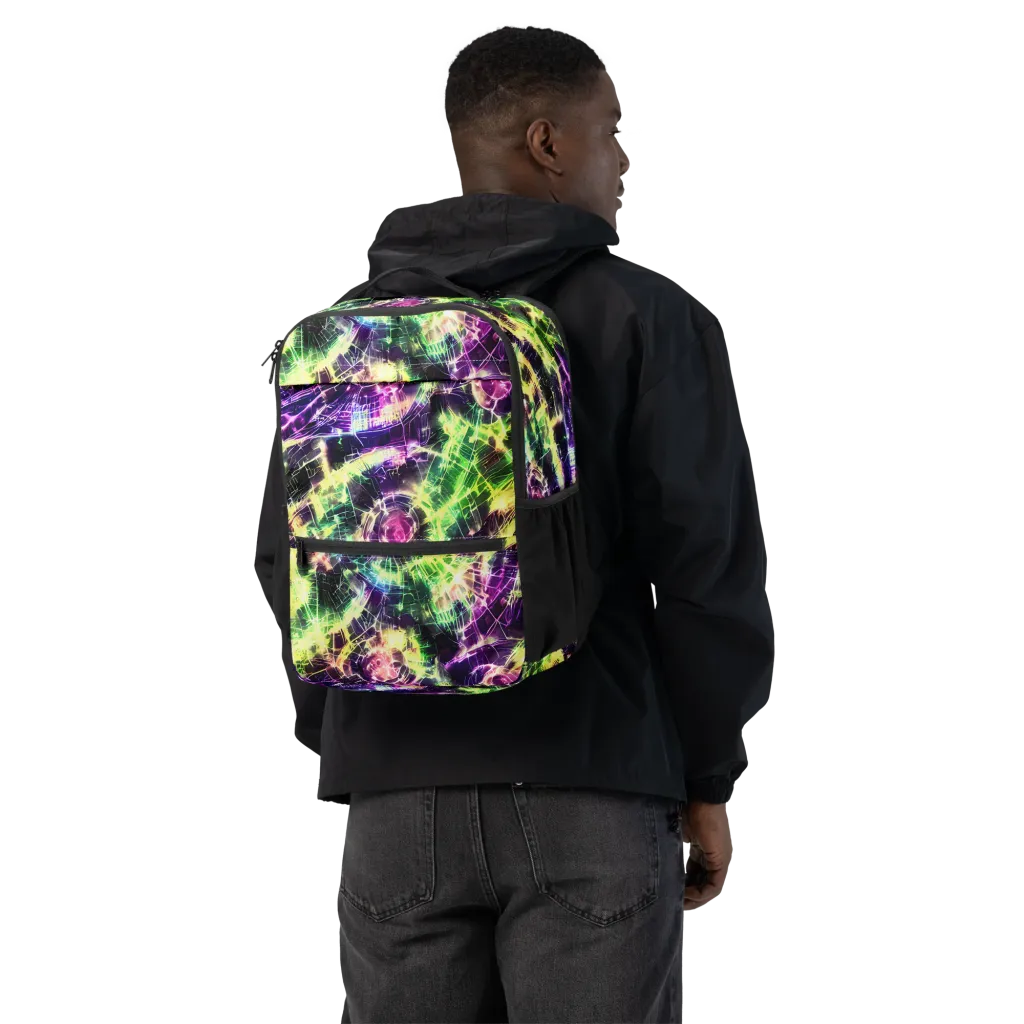 Ultraviolet Collision on Utility Backpack — Back