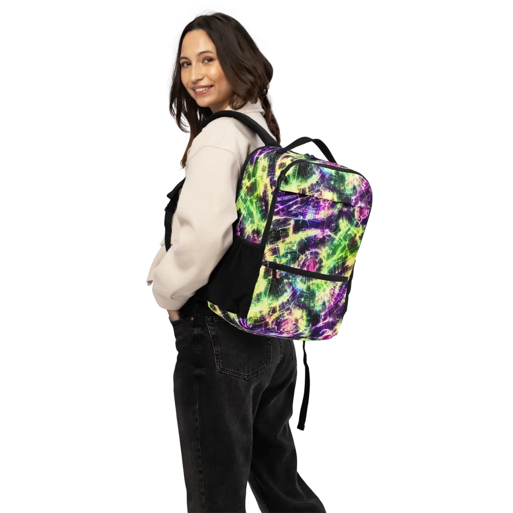 Ultraviolet Collision on Utility Backpack — Back