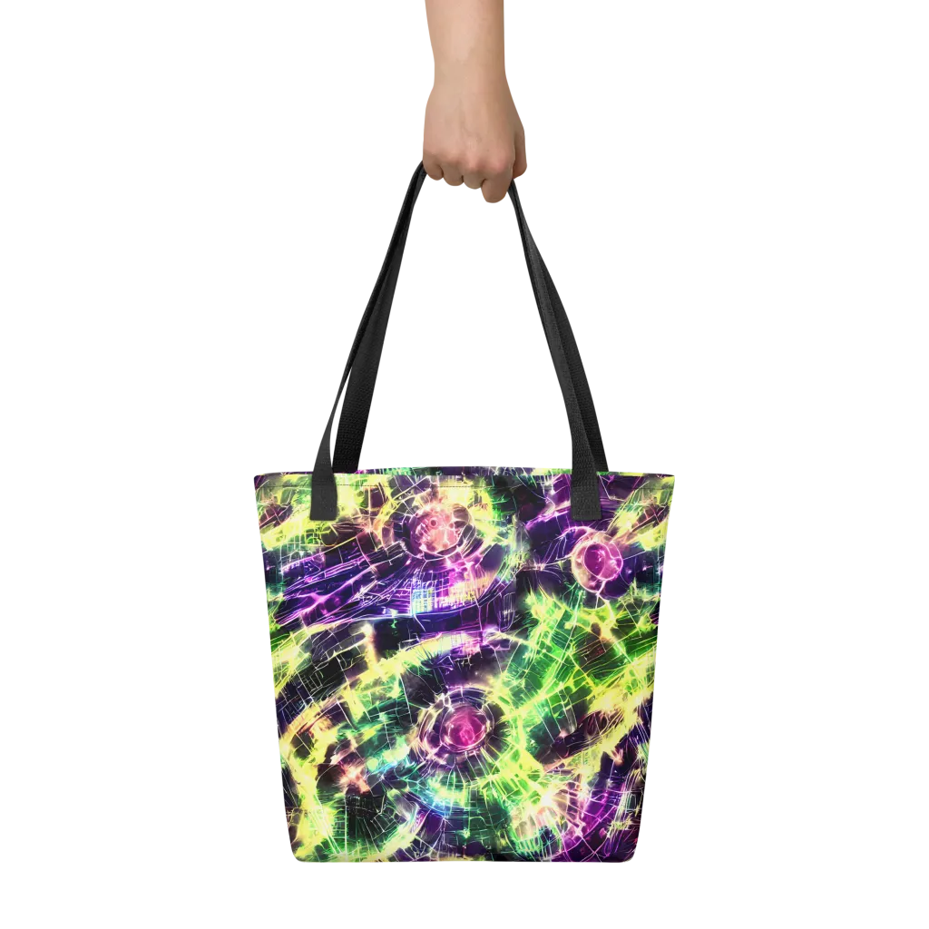 Ultraviolet Collision on Tote Bag — Front