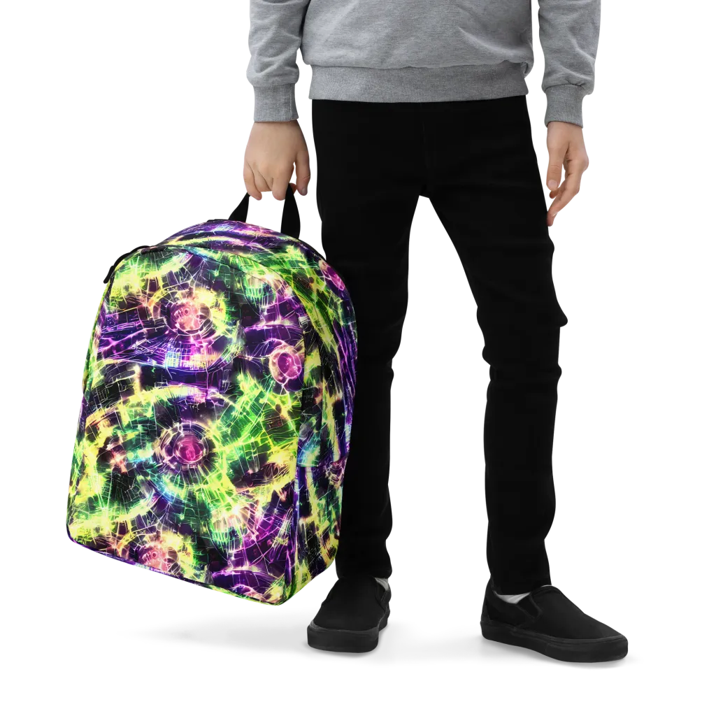 Ultraviolet Collision on Minimalist Backpack — Zoomed-in