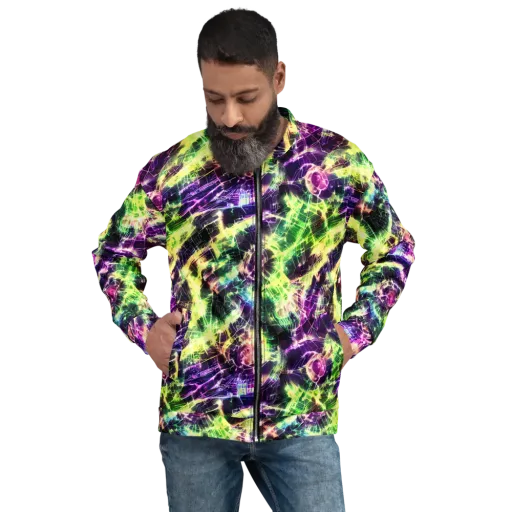 Ultraviolet Collision on a Bomber Jacket