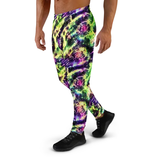 Ultraviolet Collision on a Men's Joggers