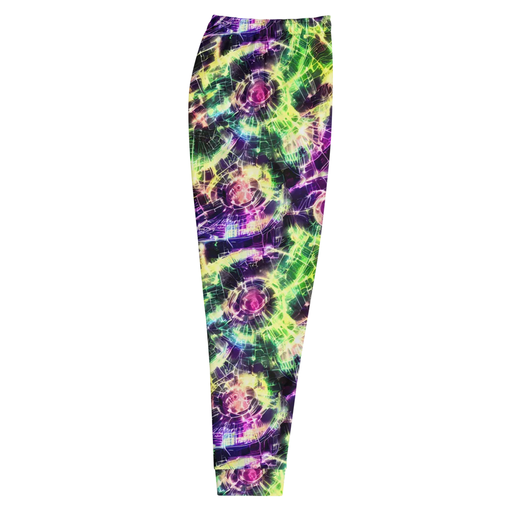 Ultraviolet Collision on Men's Joggers — Right