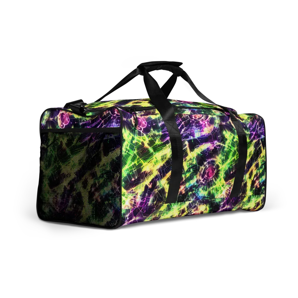 Ultraviolet Collision on Duffle Bag — Right Front