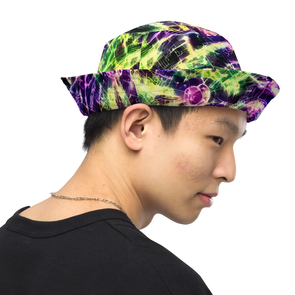 Ultraviolet Collision on Reversible Bucket Hat — Right Outside