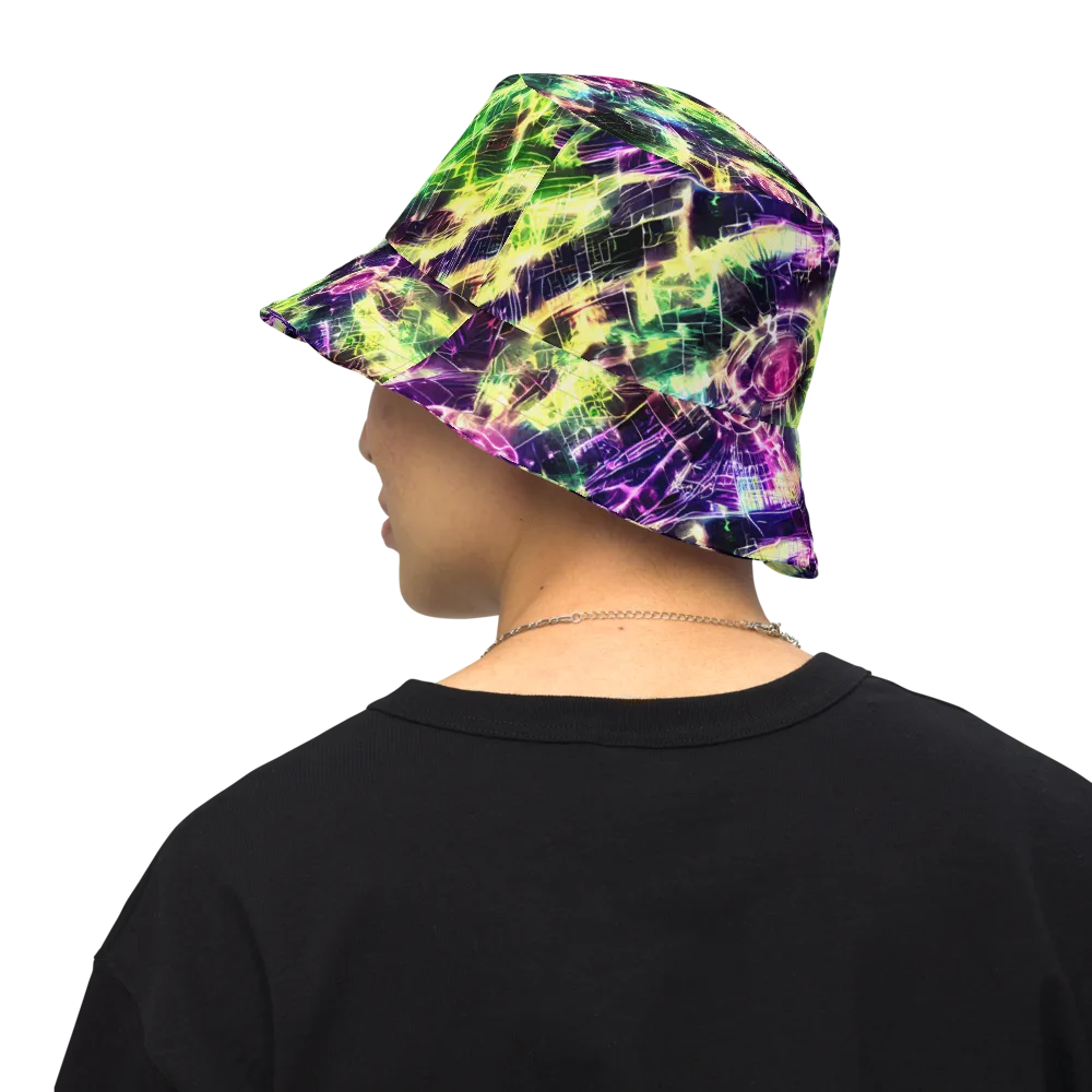 Ultraviolet Collision on Reversible Bucket Hat — Back Inside
