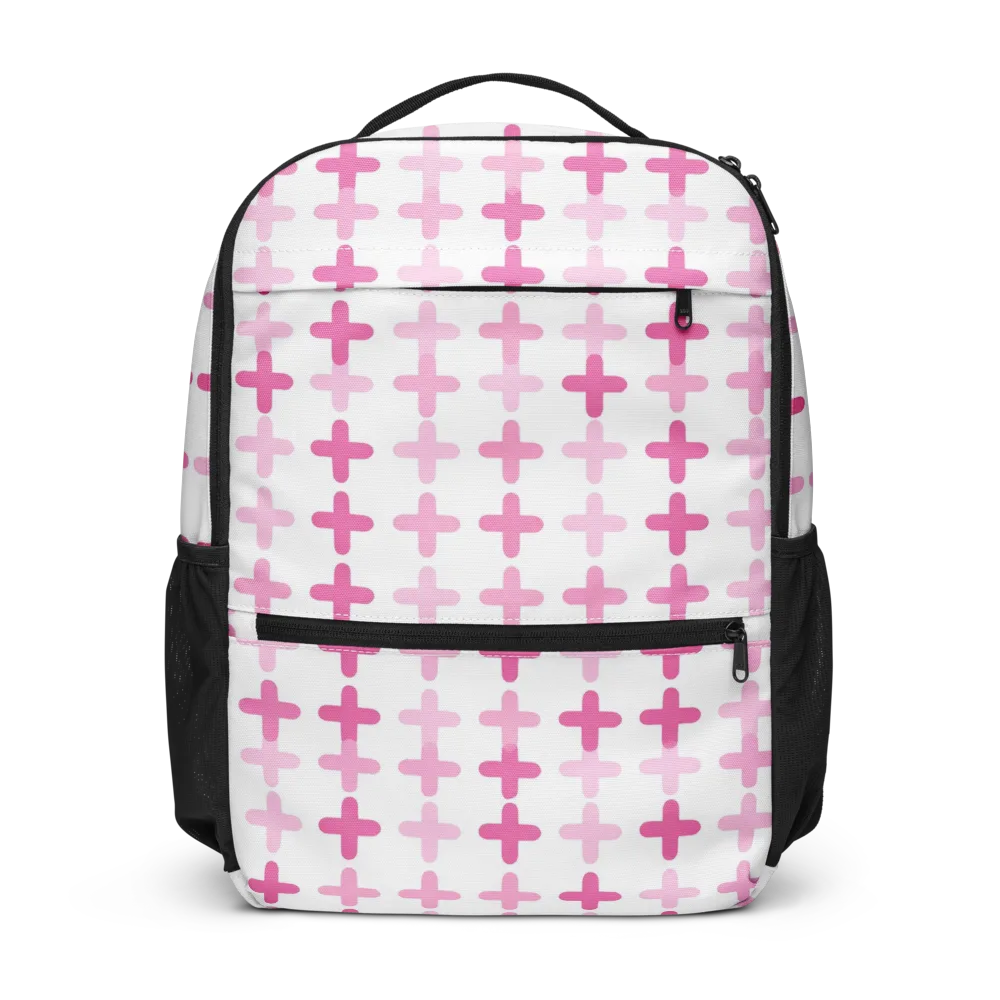 Candy Crosses on Utility Backpack — Front