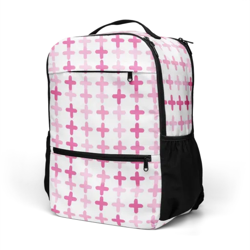 Candy Crosses on a Utility Backpack