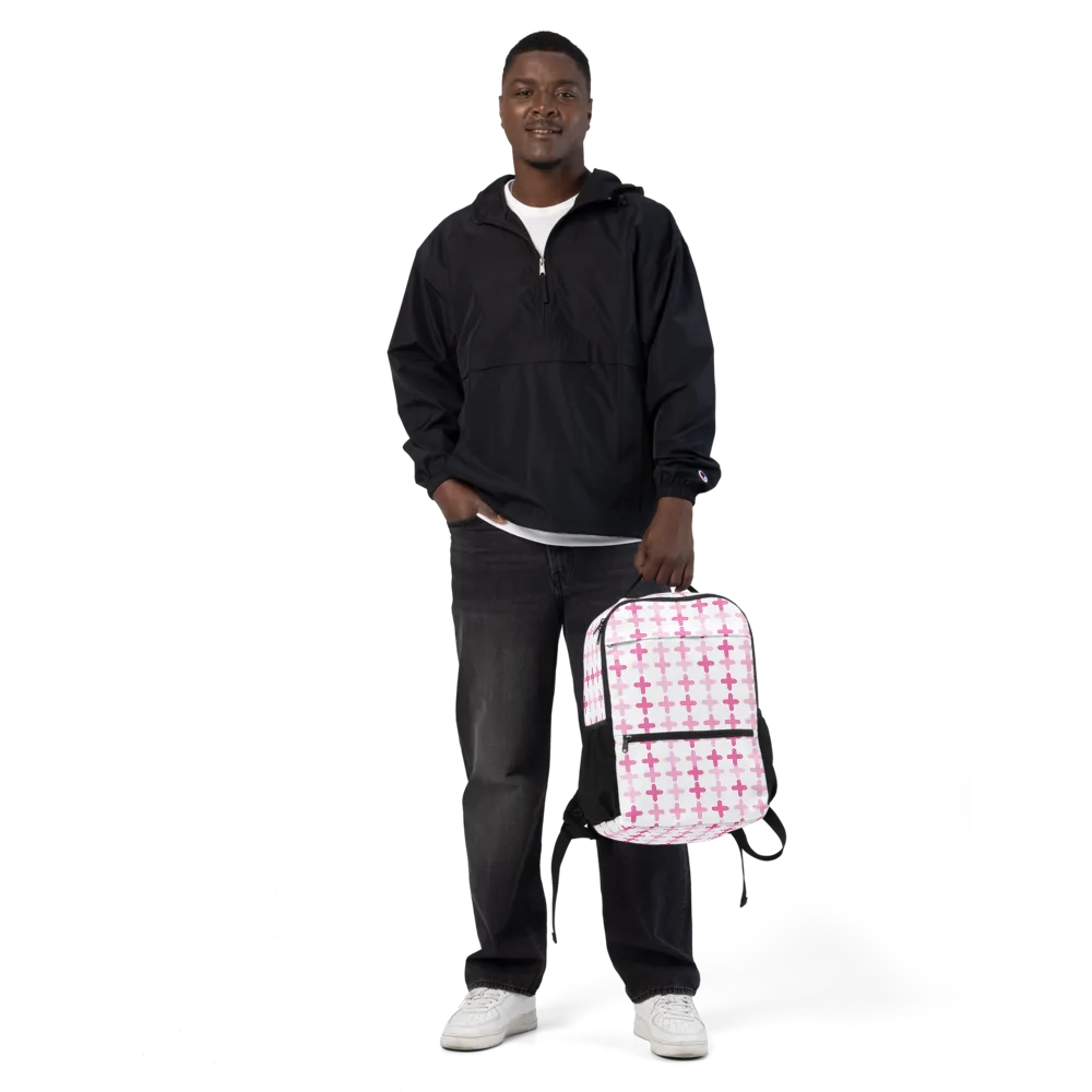 Candy Crosses on Utility Backpack — Front