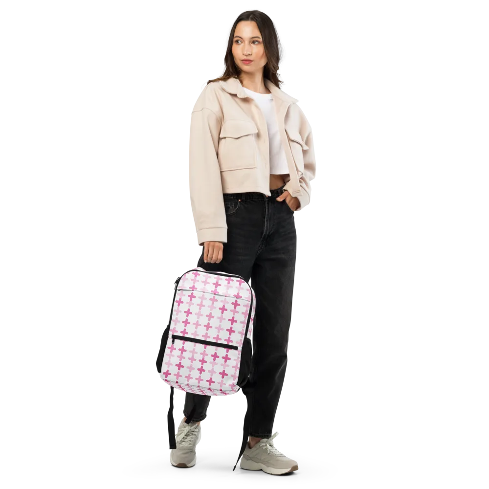 Candy Crosses on Utility Backpack — Front