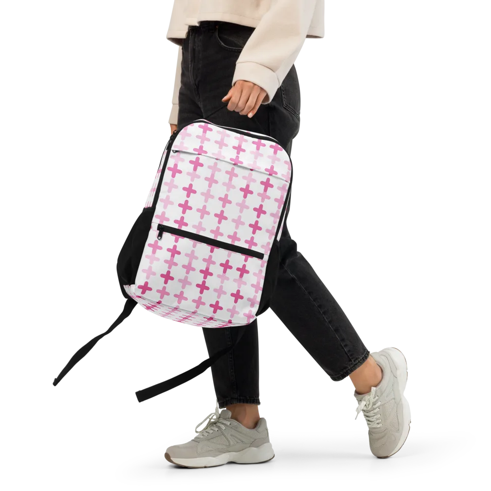 Candy Crosses on Utility Backpack — Front