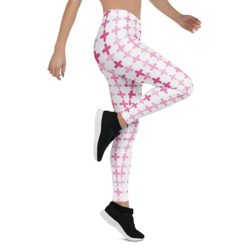 Candy Crosses on a Leggings