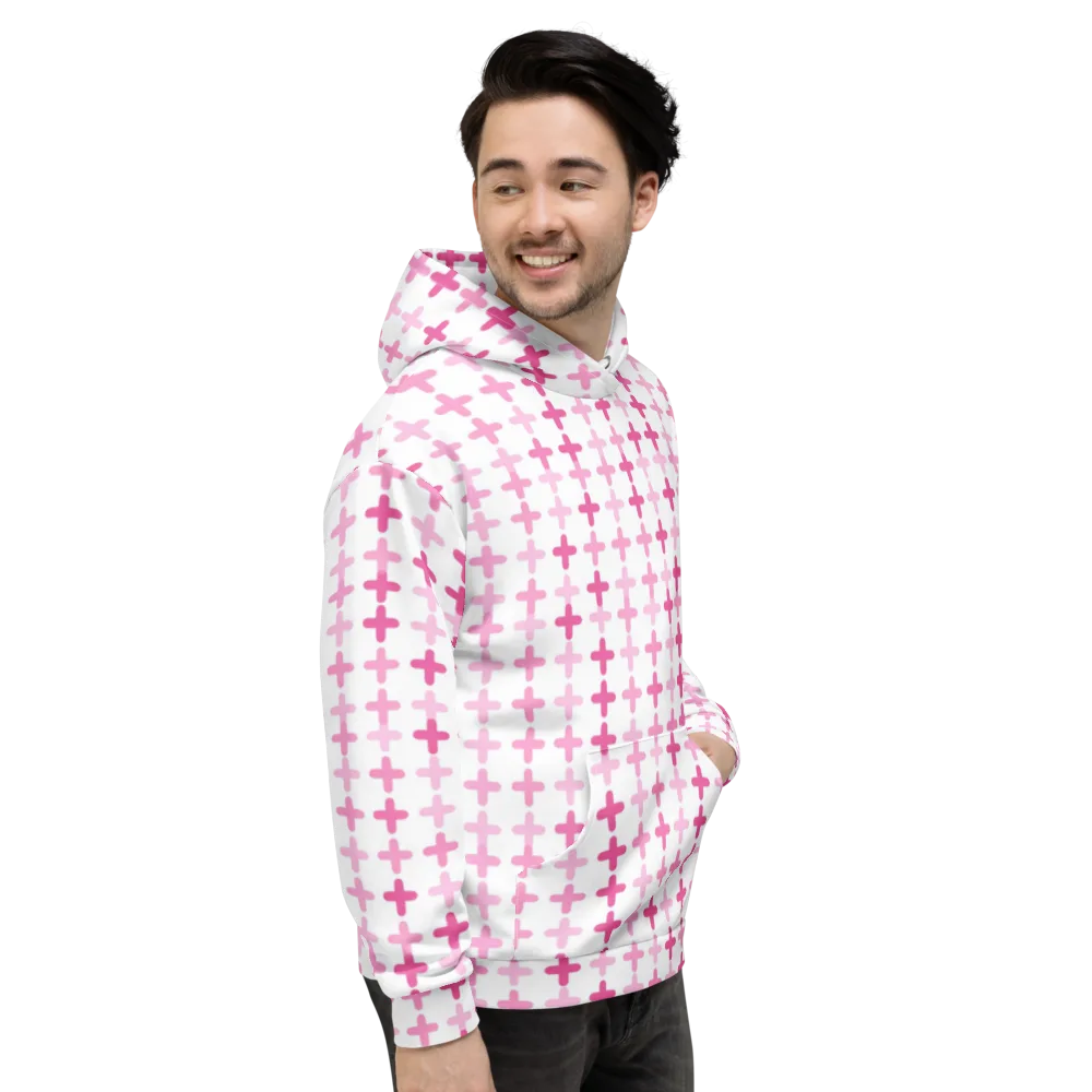 Candy Crosses on Hoodie — Right