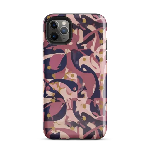 Plum Petal on a Tough Case for iPhone®