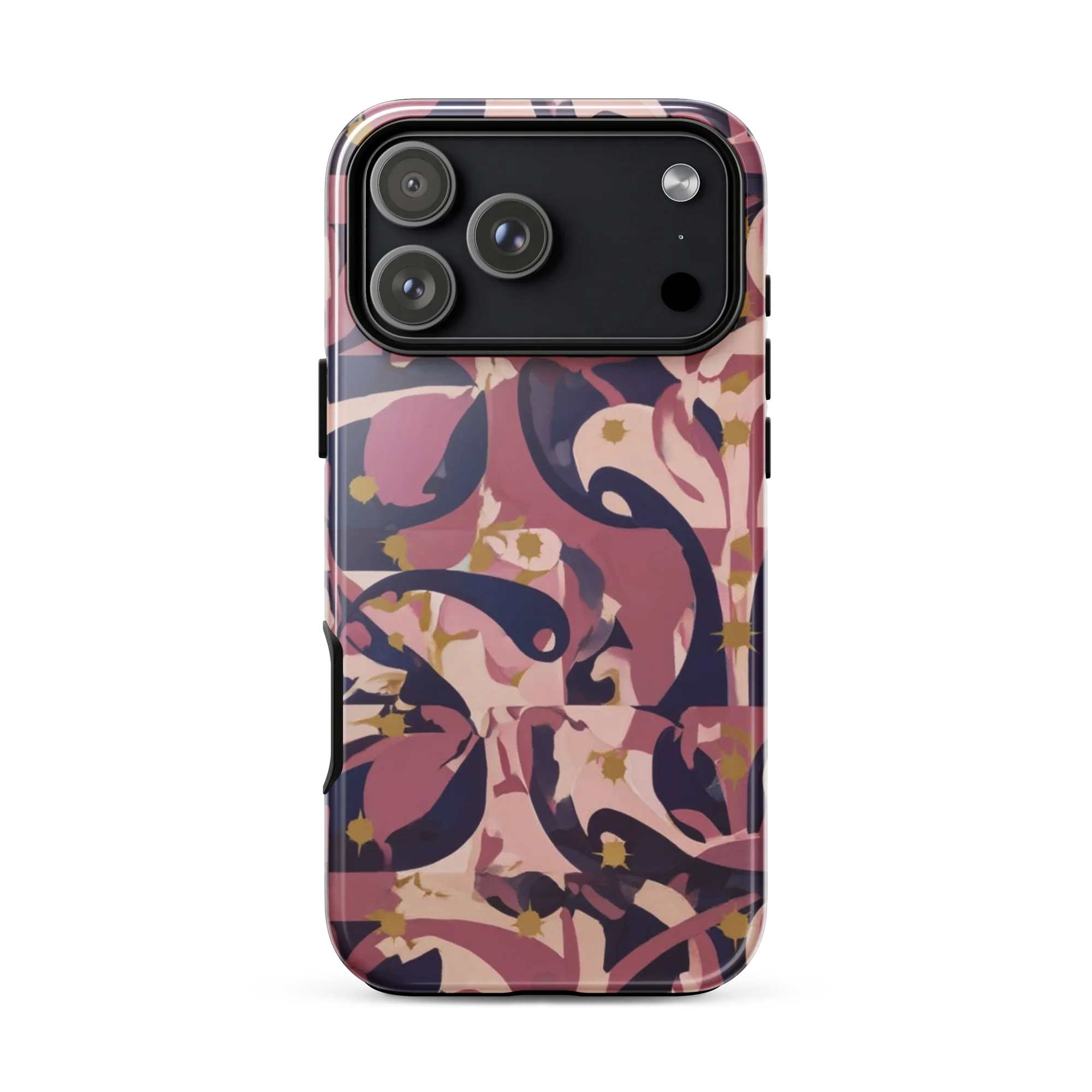 Plum Petal on Tough Case for iPhone® — Front