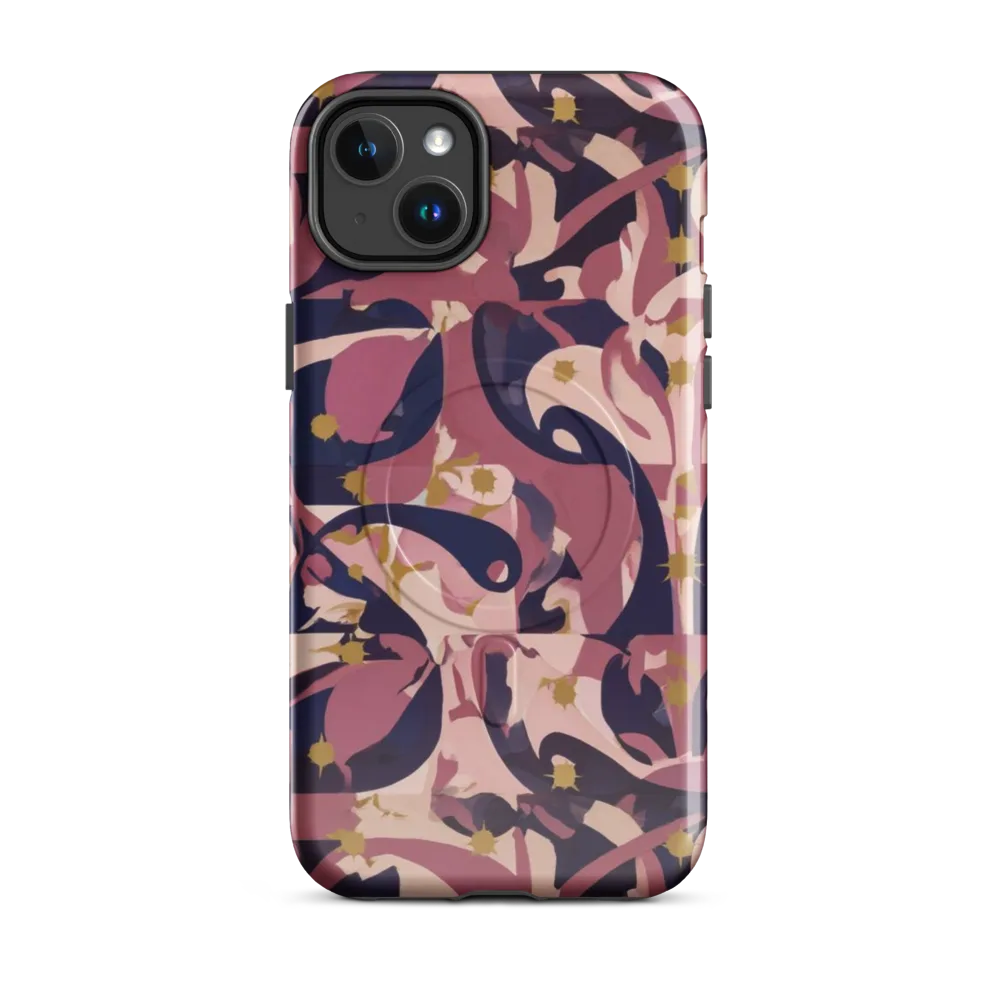 Plum Petal on MagSafe Tough Case for iPhone® — Front