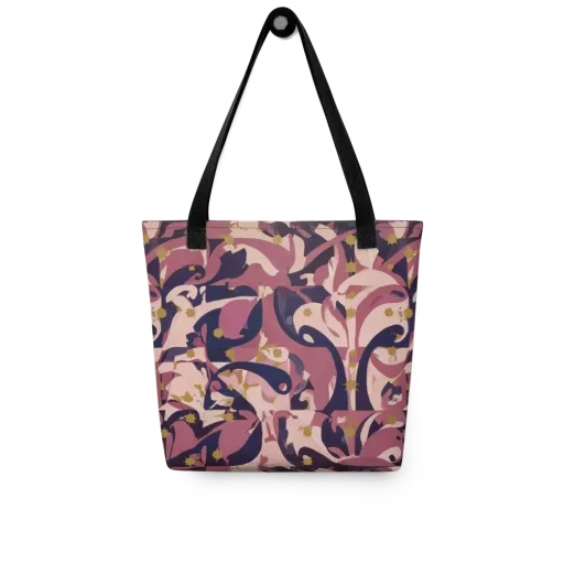 Plum Petal on a Tote Bag