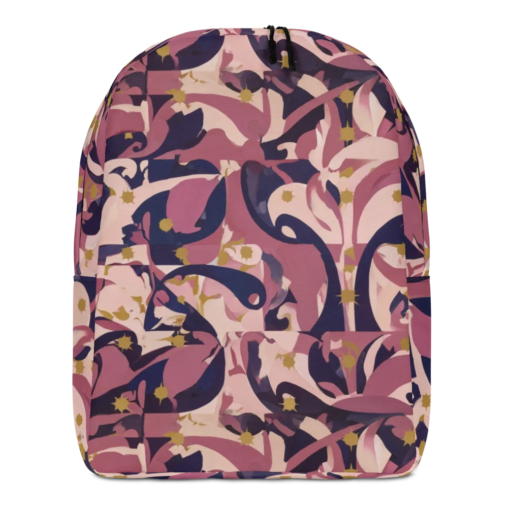 Plum Petal on Minimalist Backpack — Front