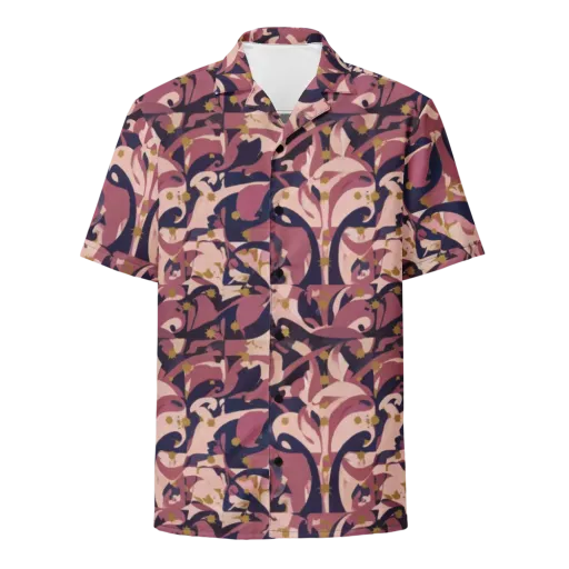Plum Petal on a Button Shirt