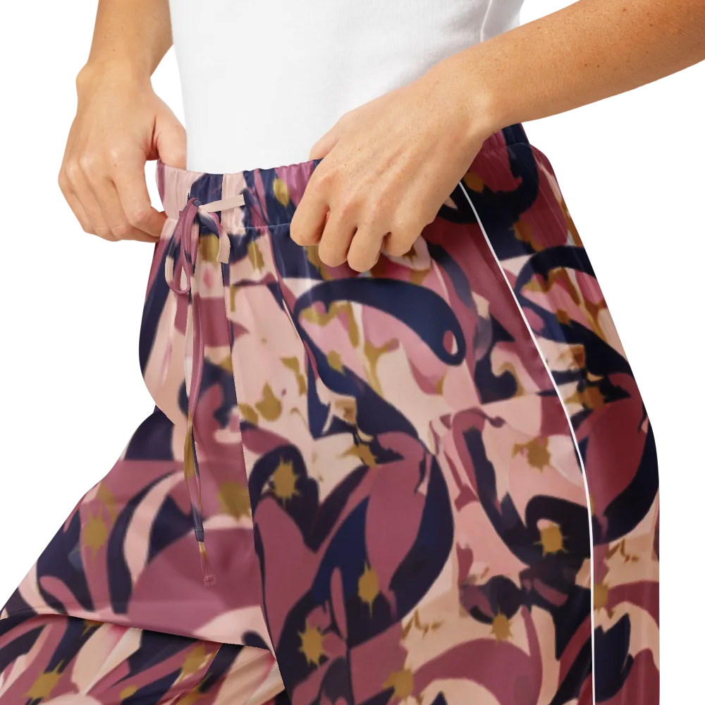 Plum Petal on Women's Pajama Pants — Product details