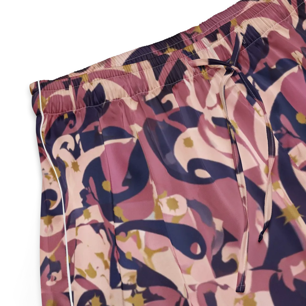 Plum Petal on Women's Pajama Shorts — Product details