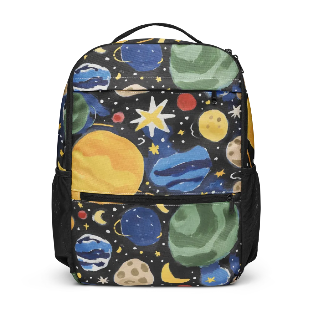 Starfield Picnic on Utility Backpack — Front