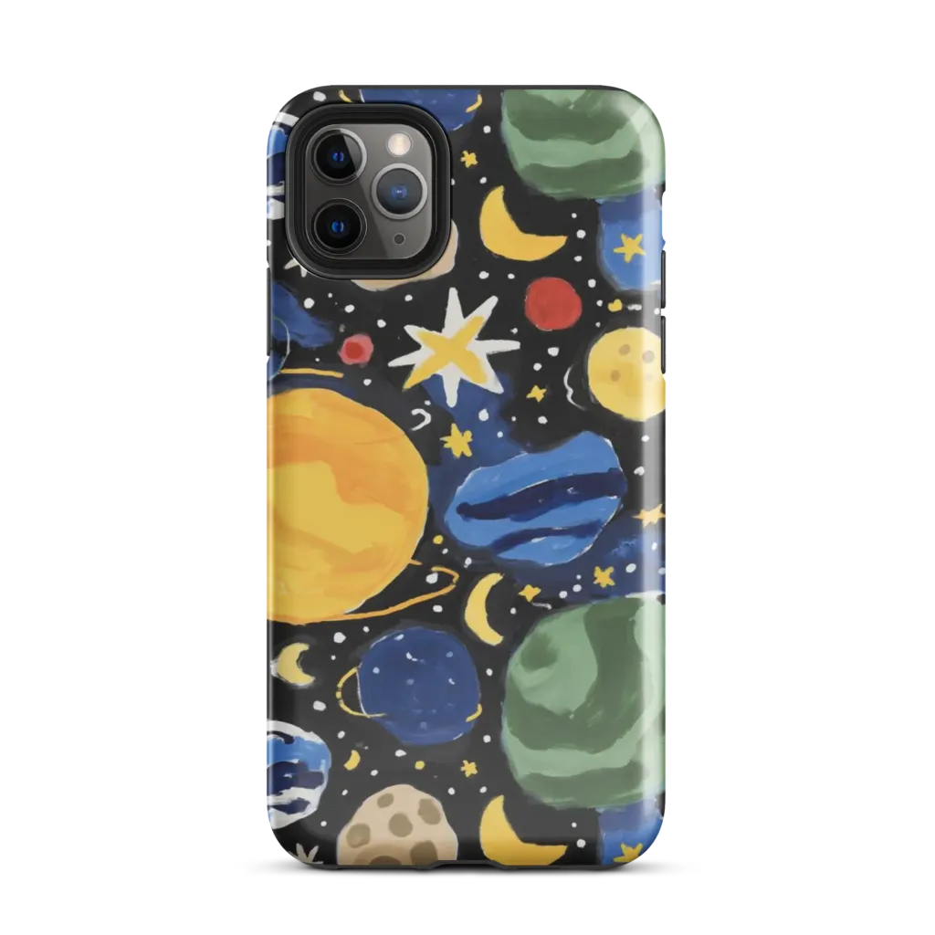 Starfield Picnic on Tough Case for iPhone® — Front