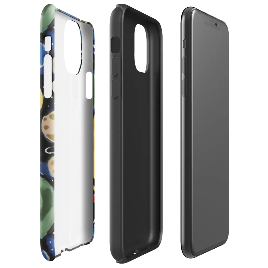 Starfield Picnic on Tough Case for iPhone® — Right