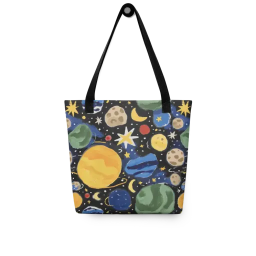 Starfield Picnic on a Tote Bag