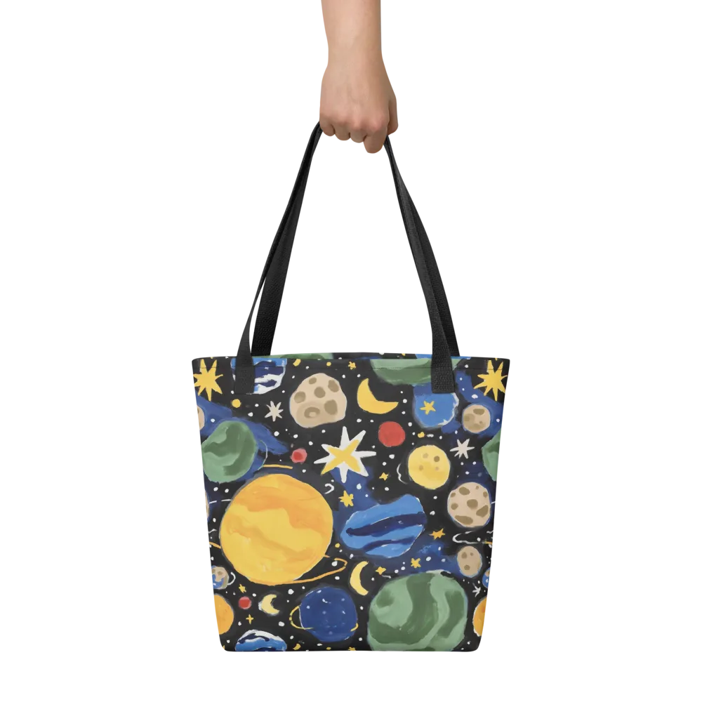 Starfield Picnic on Tote Bag — Front