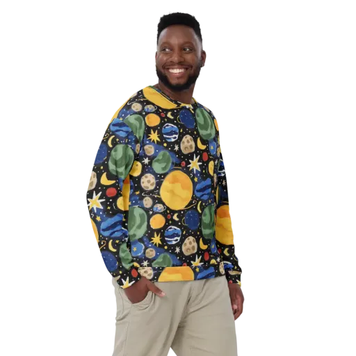 Starfield Picnic on a Sweatshirt