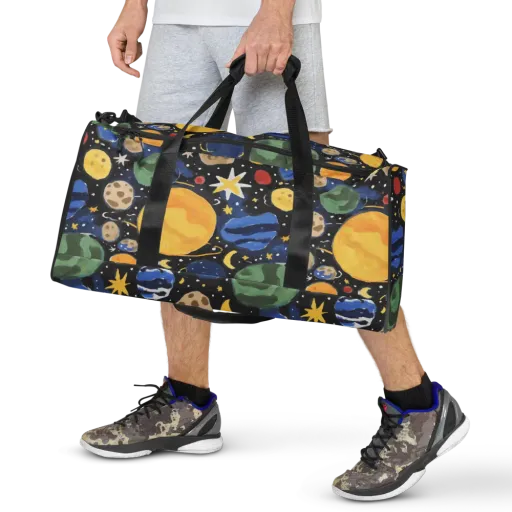 Starfield Picnic on a Duffle Bag