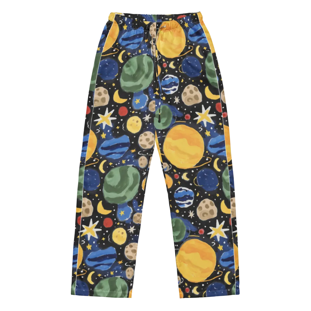 Starfield Picnic on Women's Pajama Pants — Front